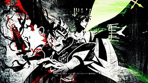 Black Clover Asta and Yuno Dynamic Anime Illustration HD wallpaper