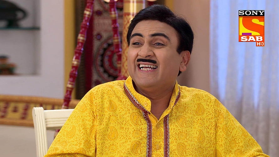 Jethalal from Taarak Mehta Ka Ooltah Chashmah in a bright yellow kurta HD wallpaper