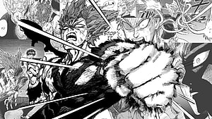 Garou in Intense Combat from One Punch Man Manga, Anime : Garou One Punch Man, One Punch Man Manga HD wallpaper