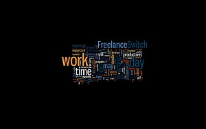 FreelanceSwitch Word Cloud Desktop Wallpaper HD wallpaper