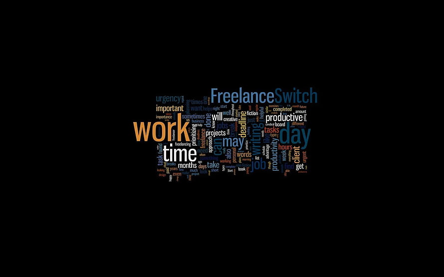 FreelanceSwitch Word Cloud Desktop Wallpaper HD wallpaper
