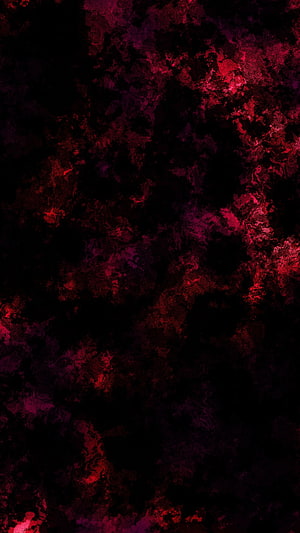 Dark Crimson Abstract Texture with Deep Black and Red Glowing Patterns HD phone wallpaper