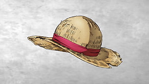 Luffy's Straw Hat from One Piece Film: Stampede Anime Illustration HD wallpaper