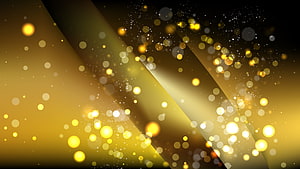 Elegant Golden Bokeh Abstract Background with Diagonal Light Beams and Sparkling Particles HD wallpaper