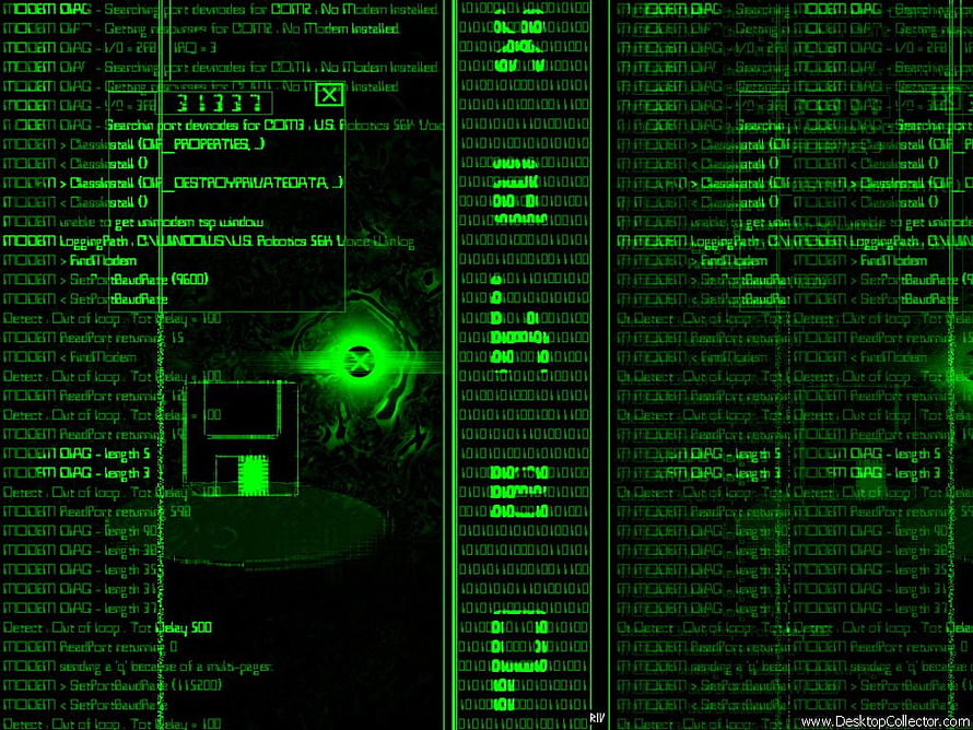 Green Matrix Style Digital Rain Code And Binary Data Computer Screen Wallpaper HD wallpaper