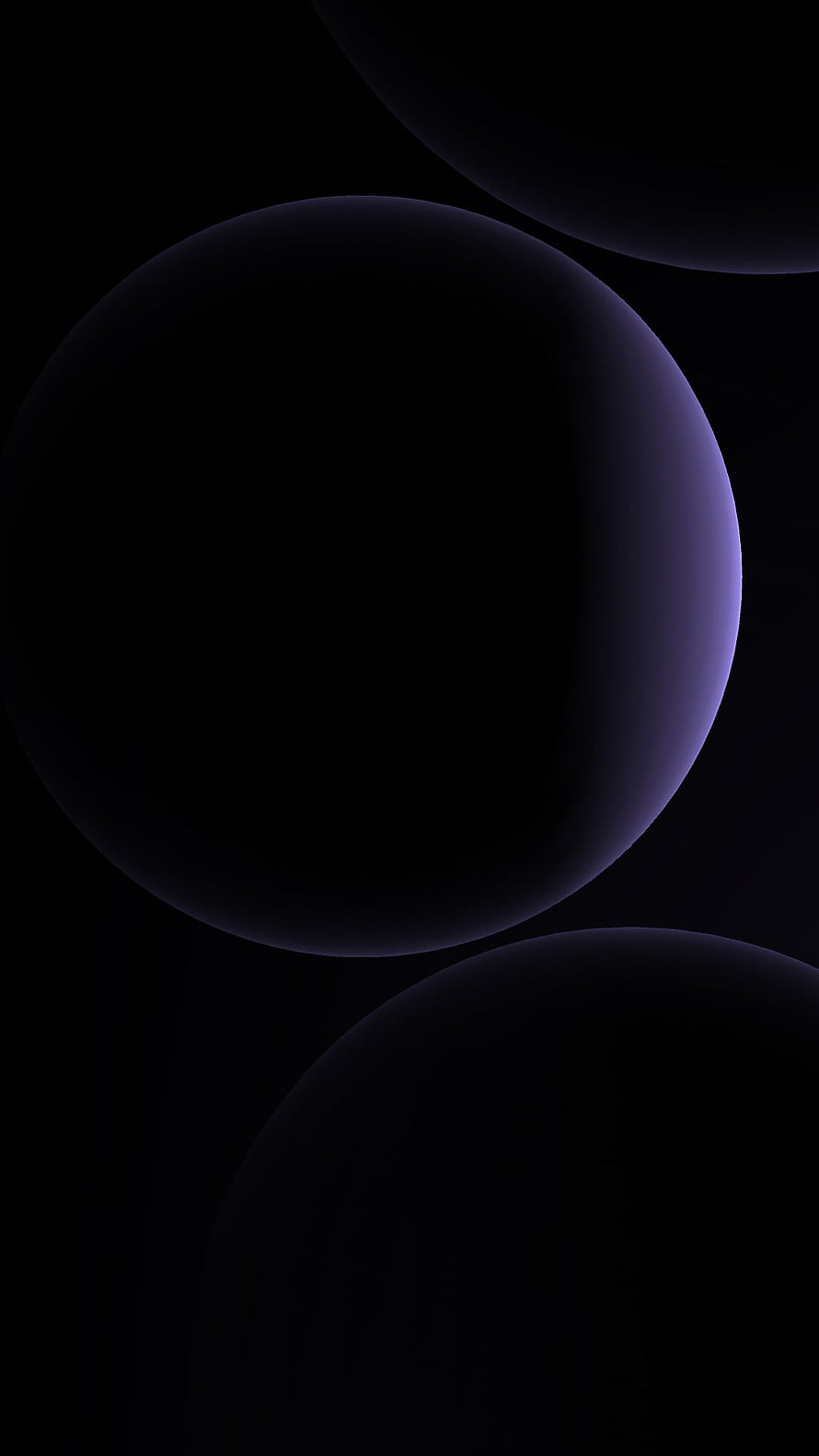 Dark Purple Spheres Abstract Wallpaper HD phone wallpaper