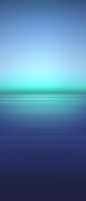 Minimalist Ocean Horizon Gradient with Soft Cyan and Deep Blue Tones HD phone wallpaper
