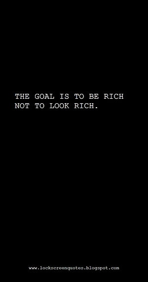 Minimalist Black Background with White Text Quote About Wealth and Appearance HD phone wallpaper