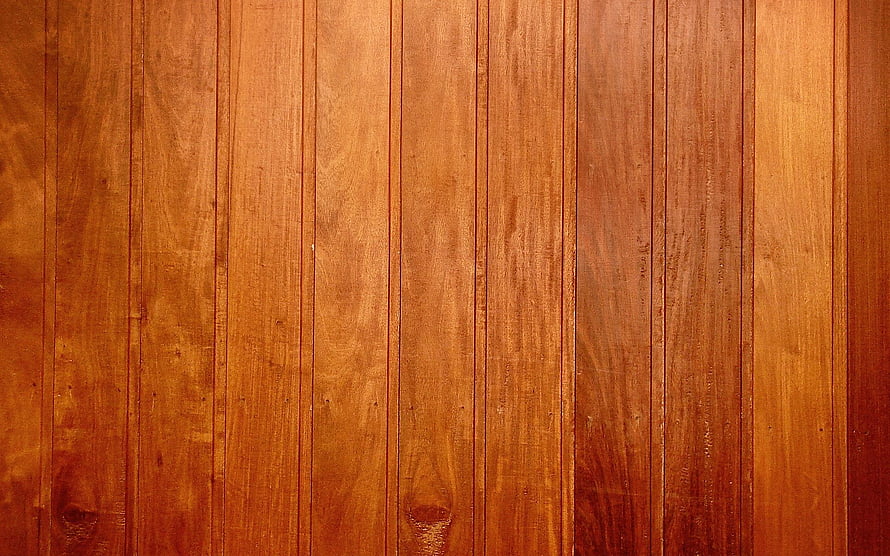 Warm Vertical Wood Plank Texture with Natural Grain Patterns and Rich Amber Tones HD wallpaper
