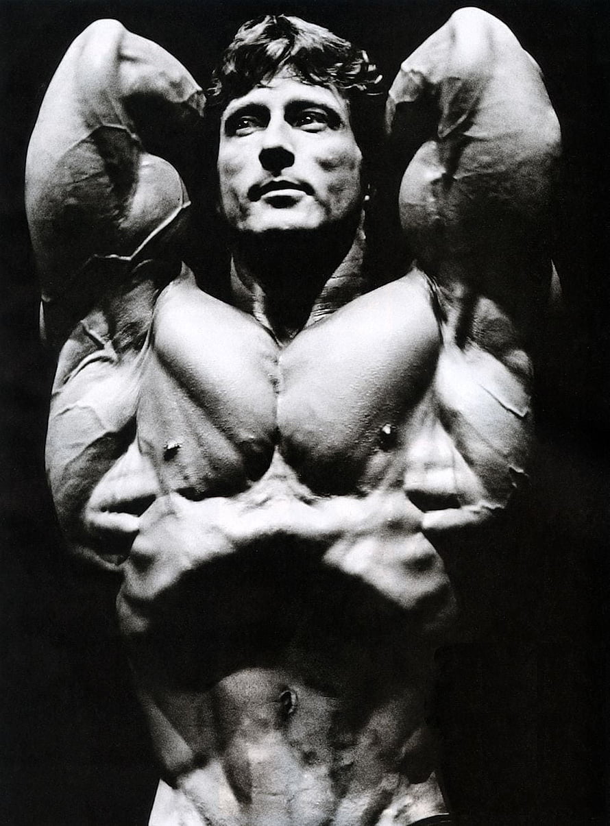 Frank Zane Classic Bodybuilding Pose Black and White Portrait HD phone wallpaper