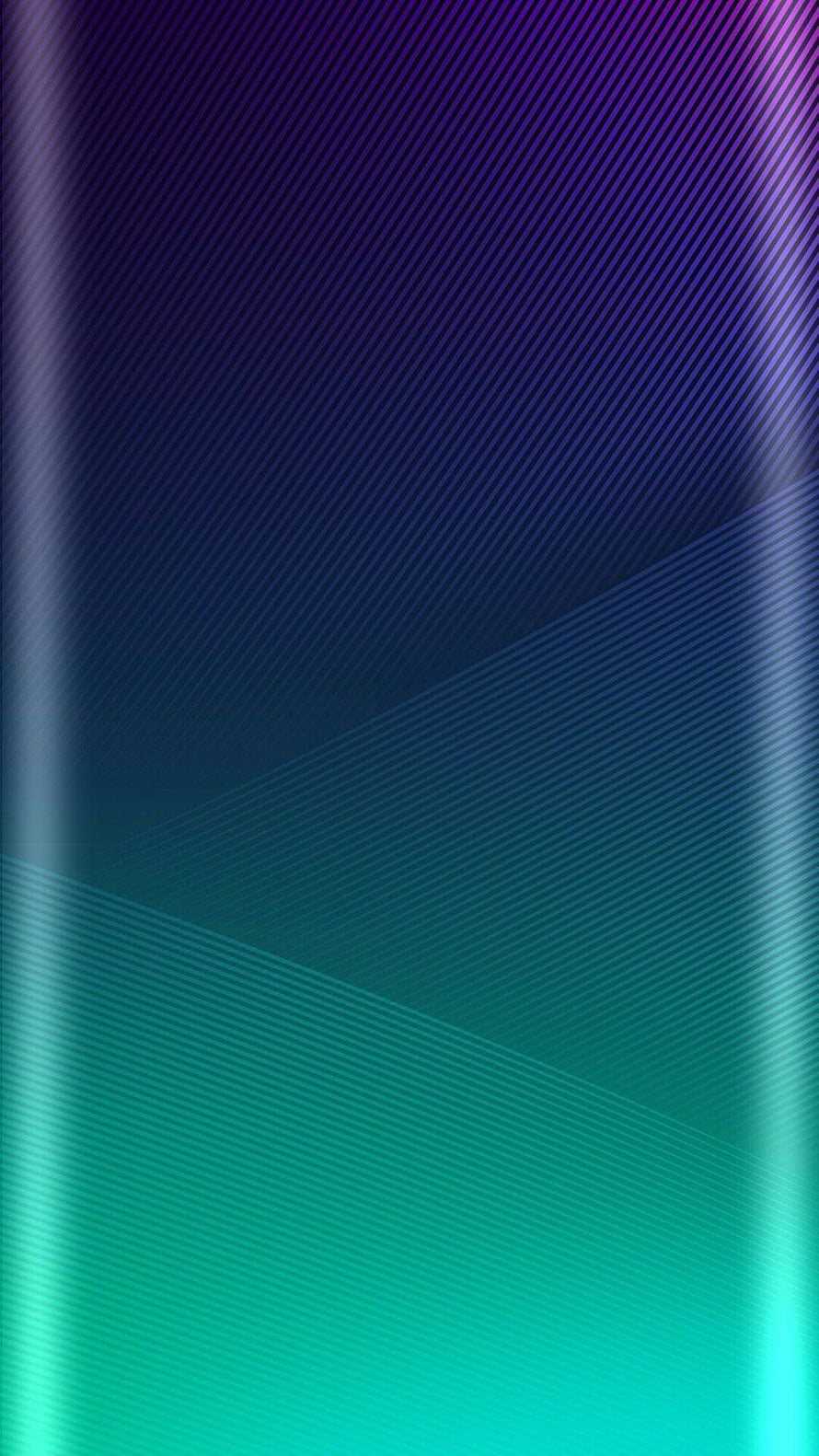 Abstract Gradient Wallpaper With Diagonal Lines In Purple And Teal HD phone wallpaper