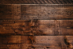 Dark Rustic Wood Planks Background With Natural Grain Texture And Knots HD wallpaper