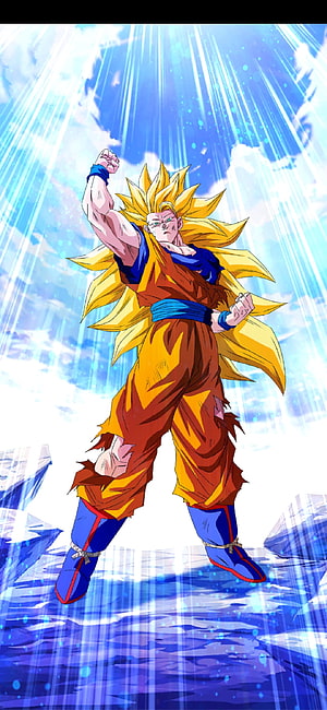 Goku Super Saiyan 3 Dragon Ball Anime Character Artwork HD phone wallpaper