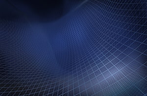 Abstract Dark Blue Geometric Grid Pattern with Soft Light Gradient and Woven Texture HD wallpaper
