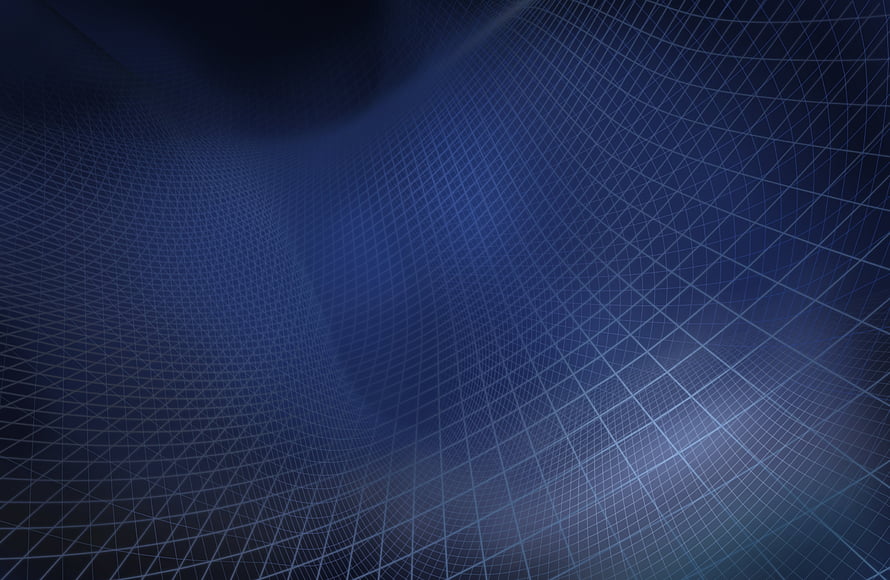 Abstract Dark Blue Geometric Grid Pattern with Soft Light Gradient and Woven Texture HD wallpaper