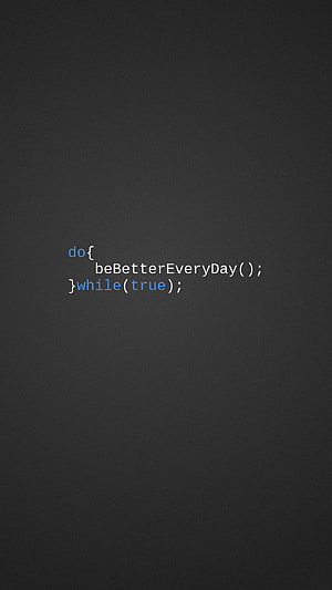 Minimalist Programming Code Snippet on Dark Background HD phone wallpaper