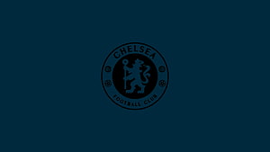 Chelsea Football Club Crest Emblem on Dark Navy Blue Background HD wallpaper