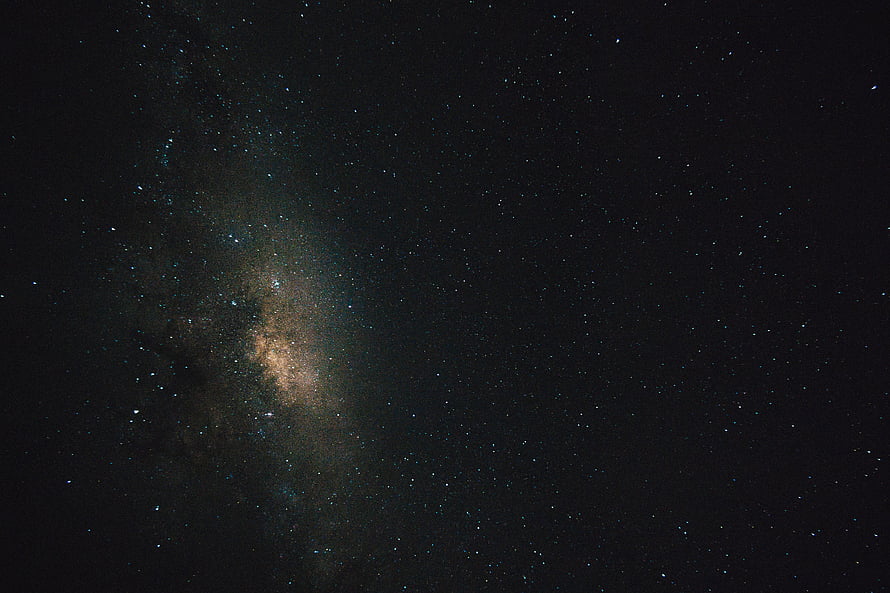 Milky Way Core Rising Through a Deep Starfield in the Night Sky HD wallpaper