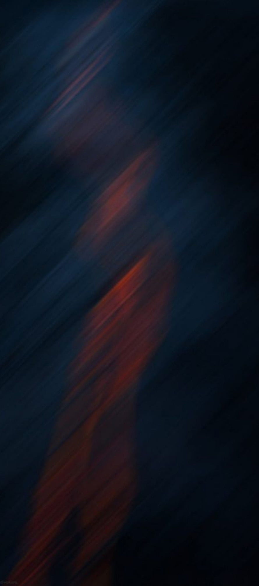 Abstract diagonal light streaks in deep navy and burnt orange tones HD phone wallpaper