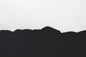 Minimalist Black and White Torn Paper Texture Background HD wallpaper