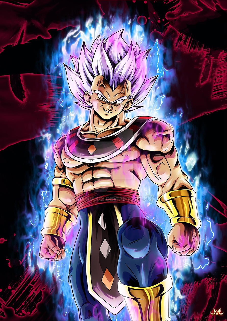 Vegeta Ultra Instinct Sign Anime Wallpaper HD phone wallpaper