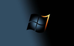 Windows Server 2012 Logo with Golden Accent on Dark Gradient Background HD wallpaper
