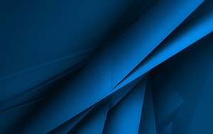 Abstract Blue Geometric Shapes Wallpaper HD wallpaper