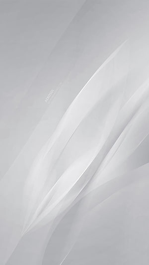 Minimalist White Abstract Flowing Fabric Waves on Soft Grey Gradient Background HD phone wallpaper