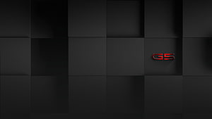 Dell G5 Gaming Laptop Minimalist Black Geometric Grid Wallpaper HD wallpaper