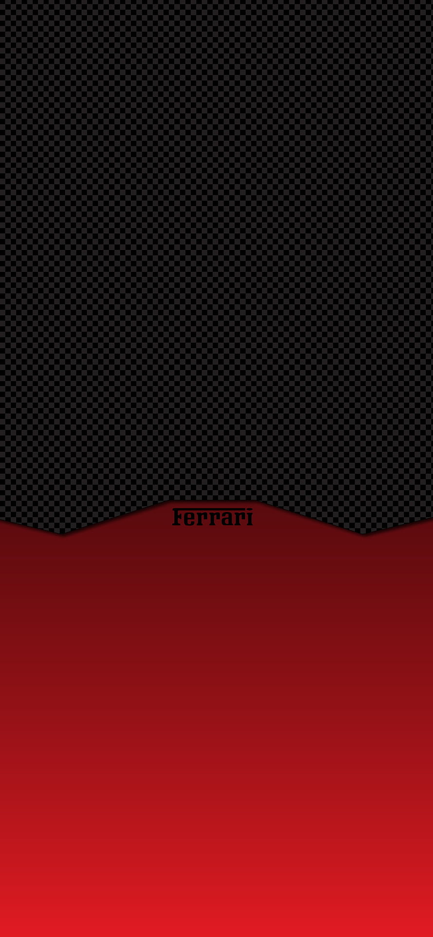 Ferrari Carbon Fiber Red Gradient Minimalist Phone Wallpaper HD phone wallpaper
