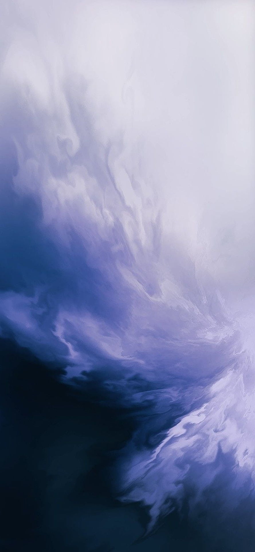 Abstract Purple and Blue Swirling Clouds Wallpaper HD phone wallpaper