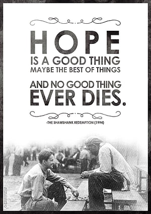 The Shawshank Redemption Quote Poster with Chess Scene and Inspirational Typography HD phone wallpaper