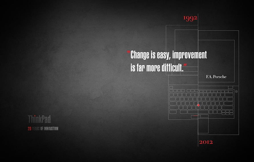 Lenovo ThinkPad 20 Years of Innovation Anniversary Wallpaper HD wallpaper
