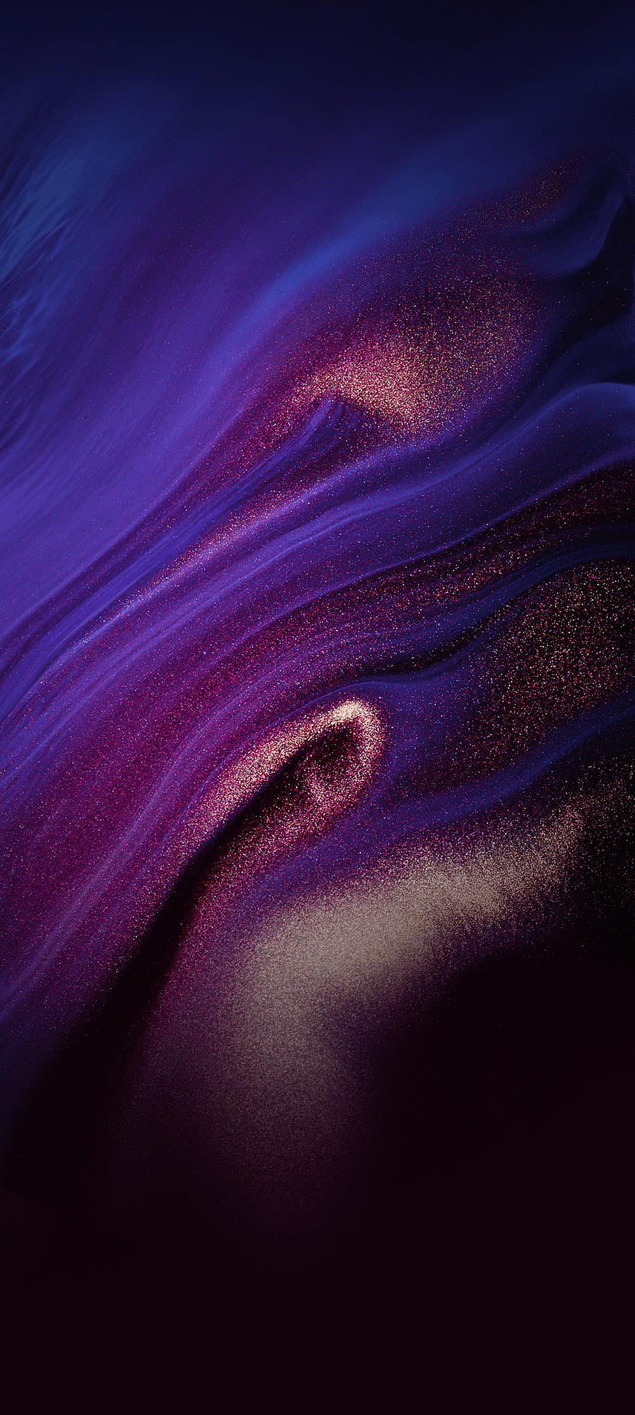 Flowing Purple and Magenta Silk Texture with Sparkling Glitter Abstract Background HD phone wallpaper