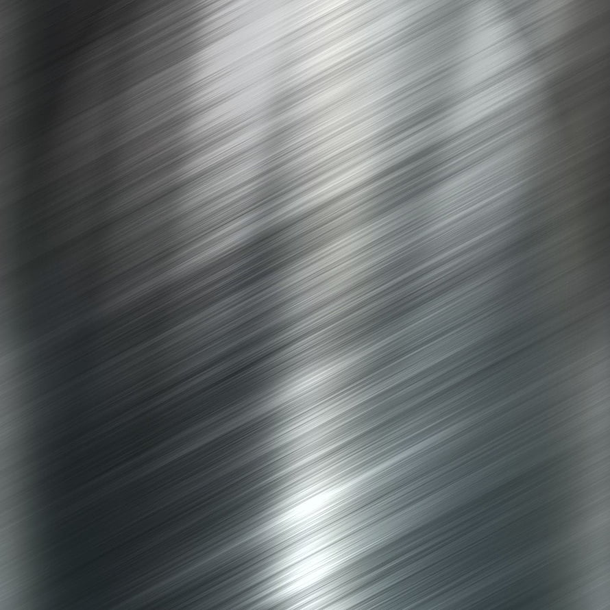 Brushed Stainless Steel Surface with Diagonal Light Reflections and Metallic Grain HD phone wallpaper