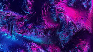 Abstract Neon Pink And Blue Swirling Texture Background HD wallpaper