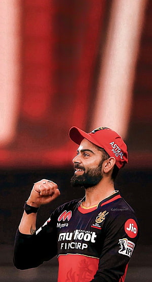 Virat Kohli Royal Challengers Bangalore Cricket Player Portrait HD phone wallpaper