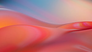 Windows 11 Default Abstract Wave Wallpaper with Soft Gradient Colors HD wallpaper