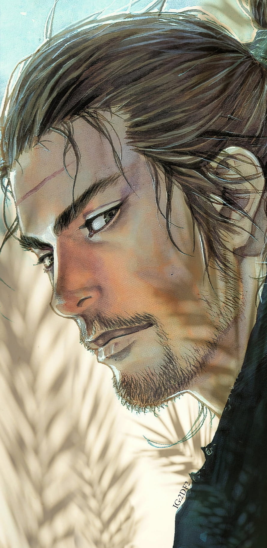 Jon Snow Game of Thrones Portrait Artwork HD phone wallpaper