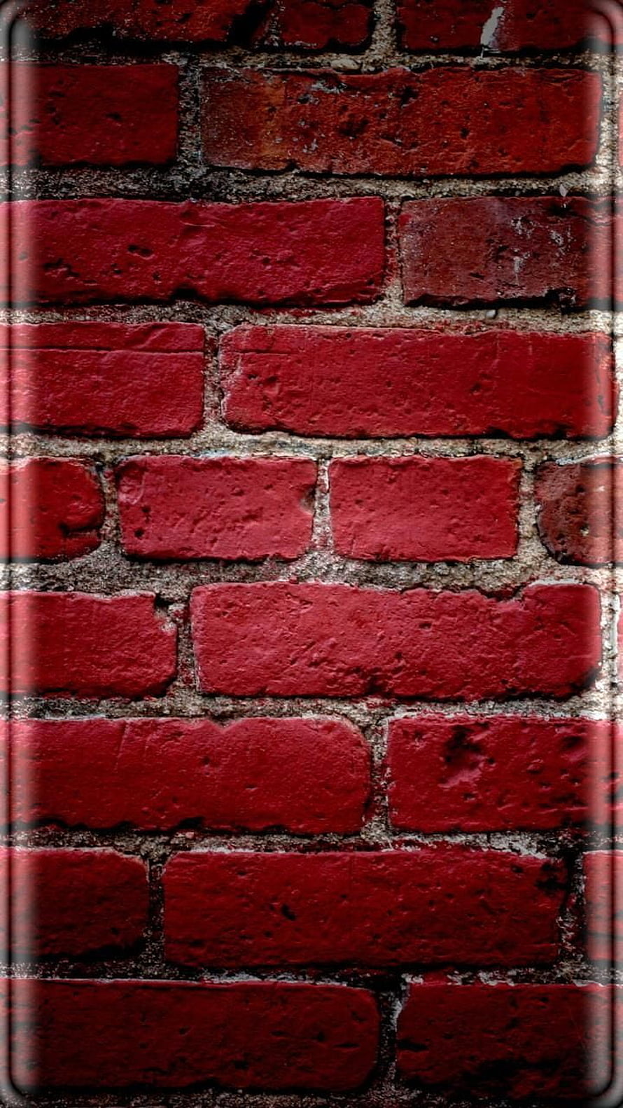 Vintage Red Brick Wall Texture Background HD phone wallpaper