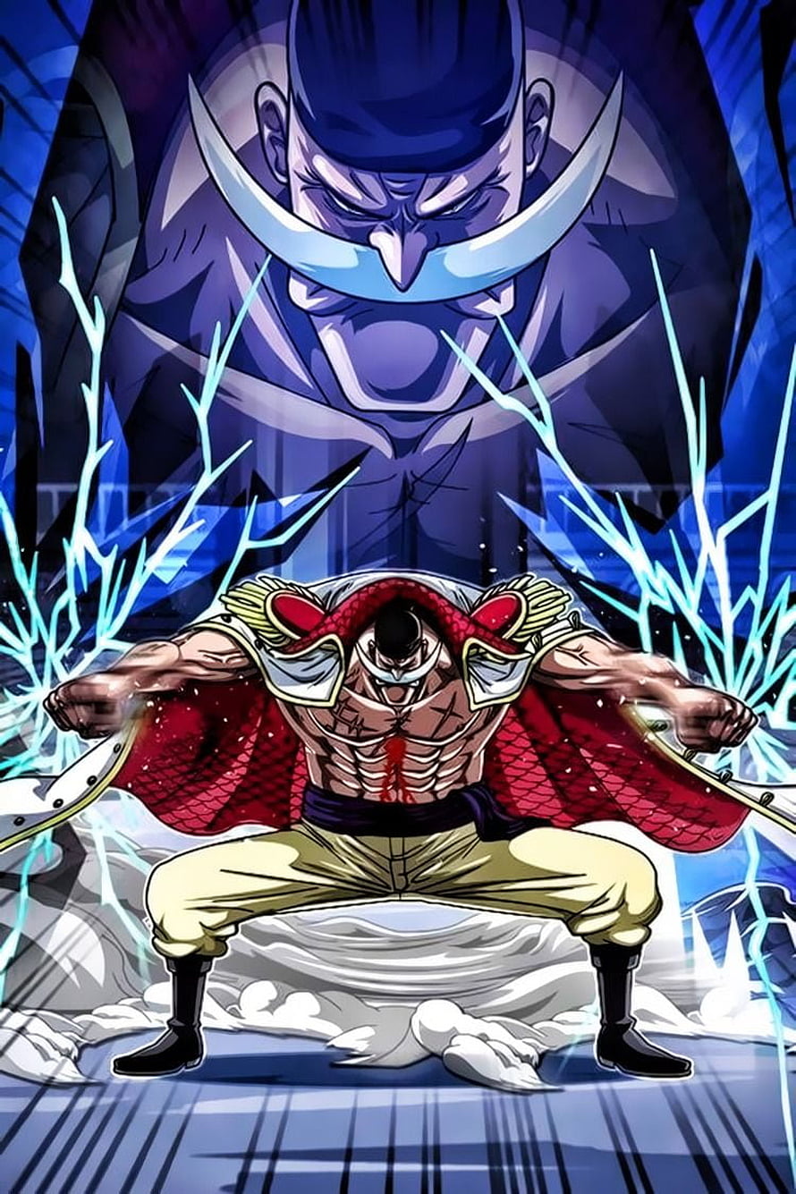 Sakazuki Akainu vs Monkey D Luffy intense battle scene anime wallpaper HD phone wallpaper