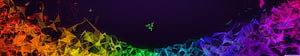 Razer Chroma RGB Polygonal Abstract Gaming Wallpaper HD wallpaper