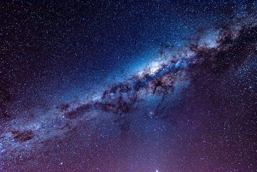 Stunning Milky Way Galaxy Night Sky Photography Wallpaper HD wallpaper