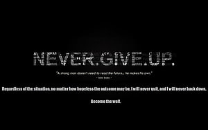 Become the Wolf: Powerful Motivational Quote and Word Cloud on Black Background HD wallpaper