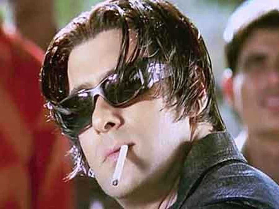 Salman Khan in a moody close-up wearing dark sunglasses and a cigarette, Salman Khan set to revive 'Tere Naam' magic. Hindi Movie News - Times of India HD wallpaper