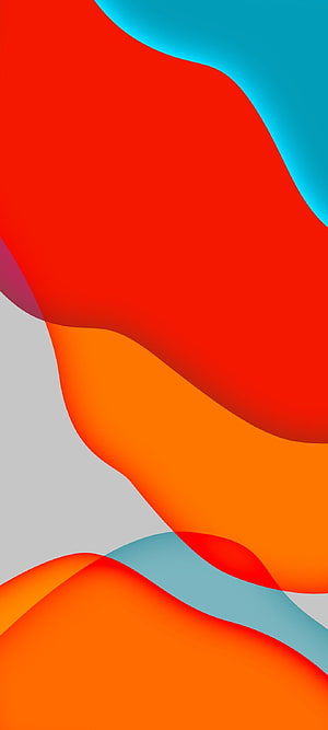 Vibrant Abstract Wallpaper With Flowing Red Orange And Blue Curves HD phone wallpaper