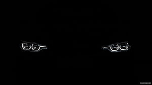 BMW 3 Series LCI 340i Sport Line Headlights Illuminated in Darkness HD wallpaper
