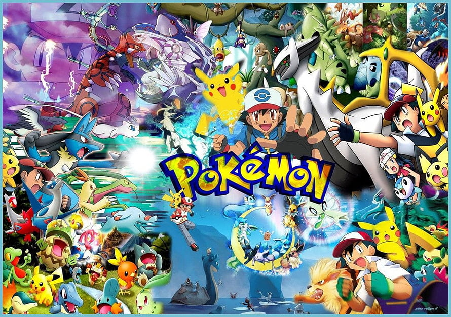 Pokemon Anime Wallpapers - Ash Ketchum, Pikachu, and Legendary Pokemon Collection HD wallpaper