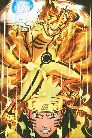 Naruto Six Paths Sage Mode with Kurama in Naruto Storm 4 Anime Artwork HD phone wallpaper