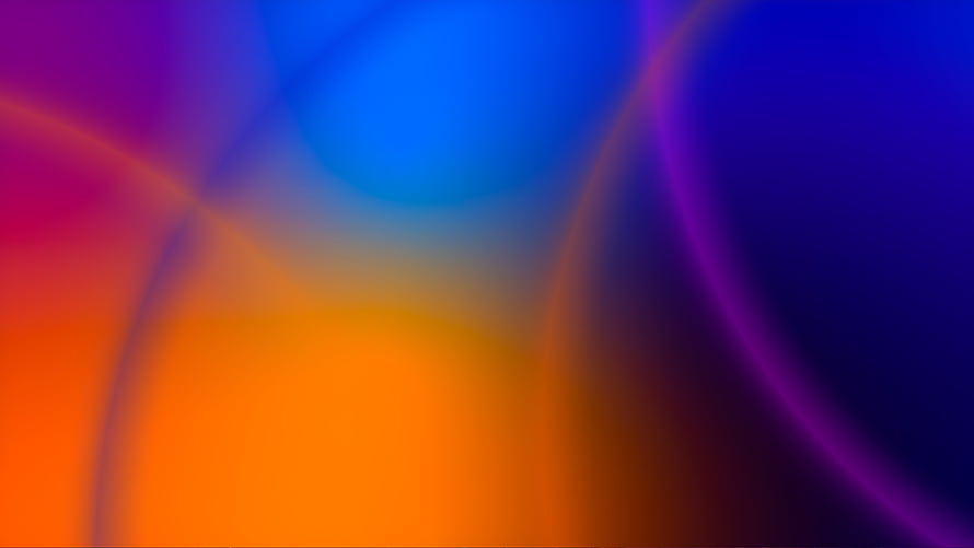 Abstract Colorful Gradient Background With Blurred Shapes And Vibrant Hues HD wallpaper
